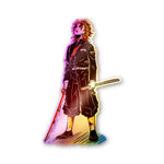 Anime Samurai Katana Holographic Stickers - Holographic stickers | STICK IT UP