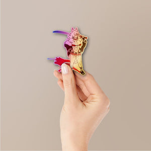 Anime Samurai Sword Holographic Stickers - Holographic stickers | STICK IT UP