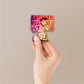 Another Meeting Running Man Holographic Stickers
