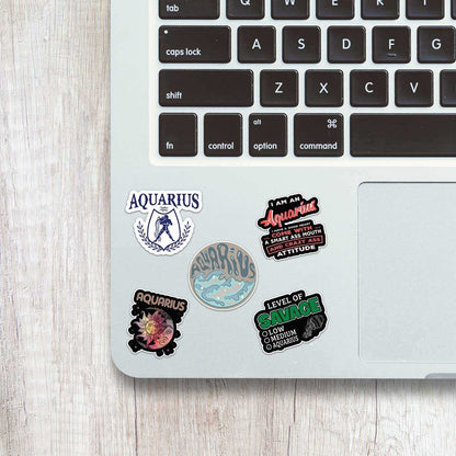 Aquarius Mini Stickers Sheet - STICK IT UP