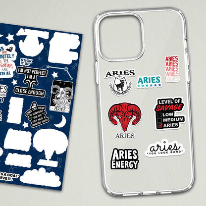 Aries Mini Stickers Sheet - STICK IT UP