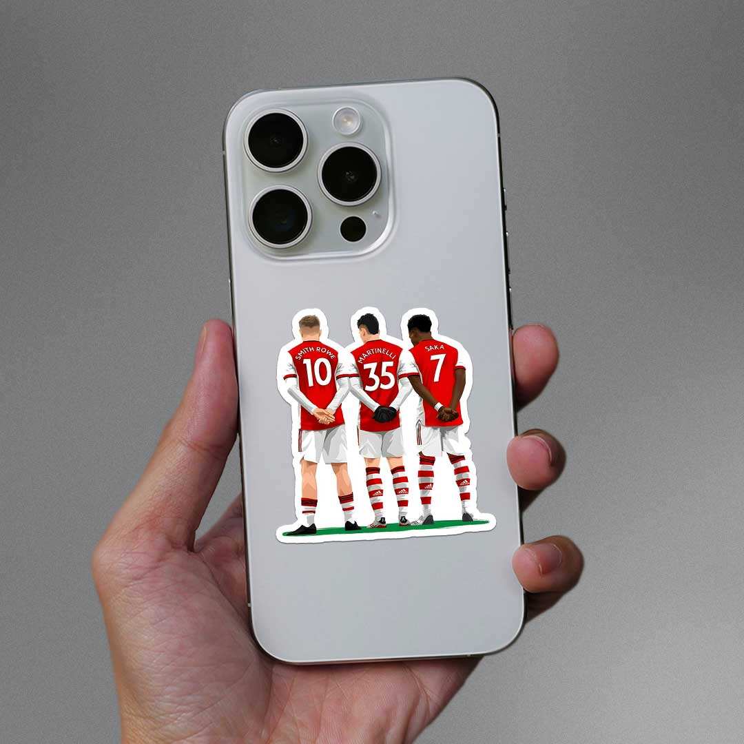 Arsenal F.C Sticker waterproof vinyl decal for laptop, bike, car & bottle
