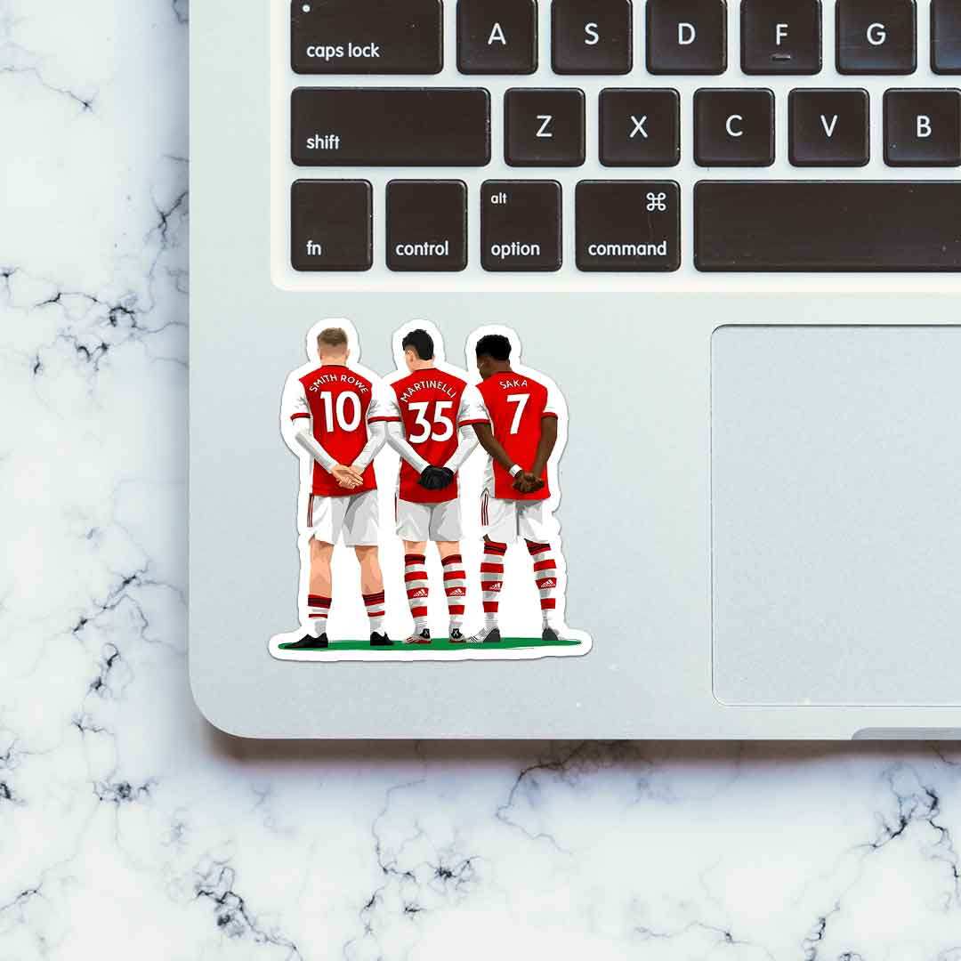 Arsenal F.C Sticker waterproof vinyl decal for laptop, bike, car & bottle