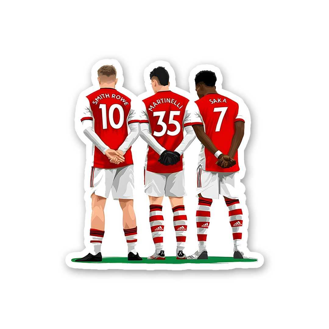 Arsenal F.C Sticker waterproof vinyl decal for laptop, bike, car & bottle