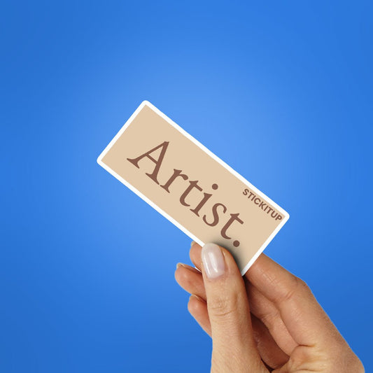 Artist Sticker - STICK IT UP