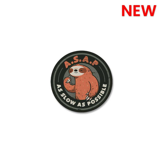 As Slow As Possible Sticker waterproof vinyl decal for laptop, bike, car & bottle