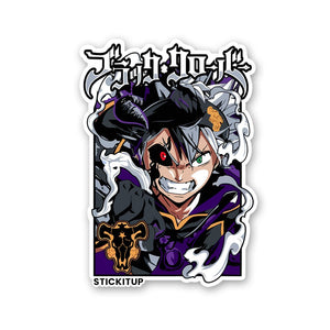 Asta The Devil Mode Sticker waterproof vinyl decal for laptop, bike, car & bottle