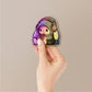 Astronaut Blue Cute Holographic Stickers