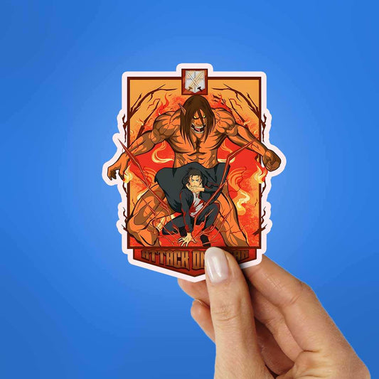 Attack On Titan Sticker - STICK IT UP