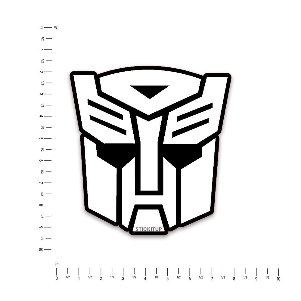 Autobot Insignia Bumper Sticker waterproof vinyl decal for laptop, bike, car & bottle