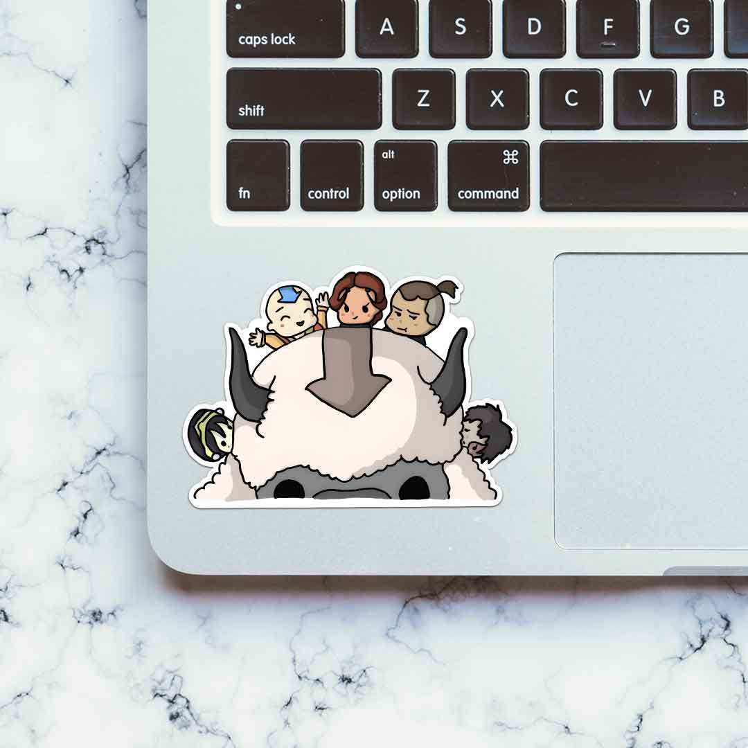 Avatar The Last Air Bender Cute Sticker Sticker - STICK IT UP