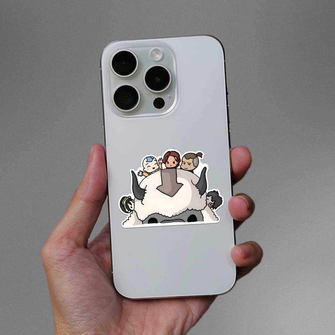 Avatar The Last Air Bender Cute Sticker Sticker - STICK IT UP