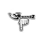 Awaazz Niche Bumper Sticker waterproof vinyl decal for laptop, bike, car & bottle