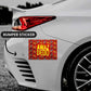 AWAZ DEDO Bumper Sticker waterproof vinyl decal for laptop, bike, car & bottle