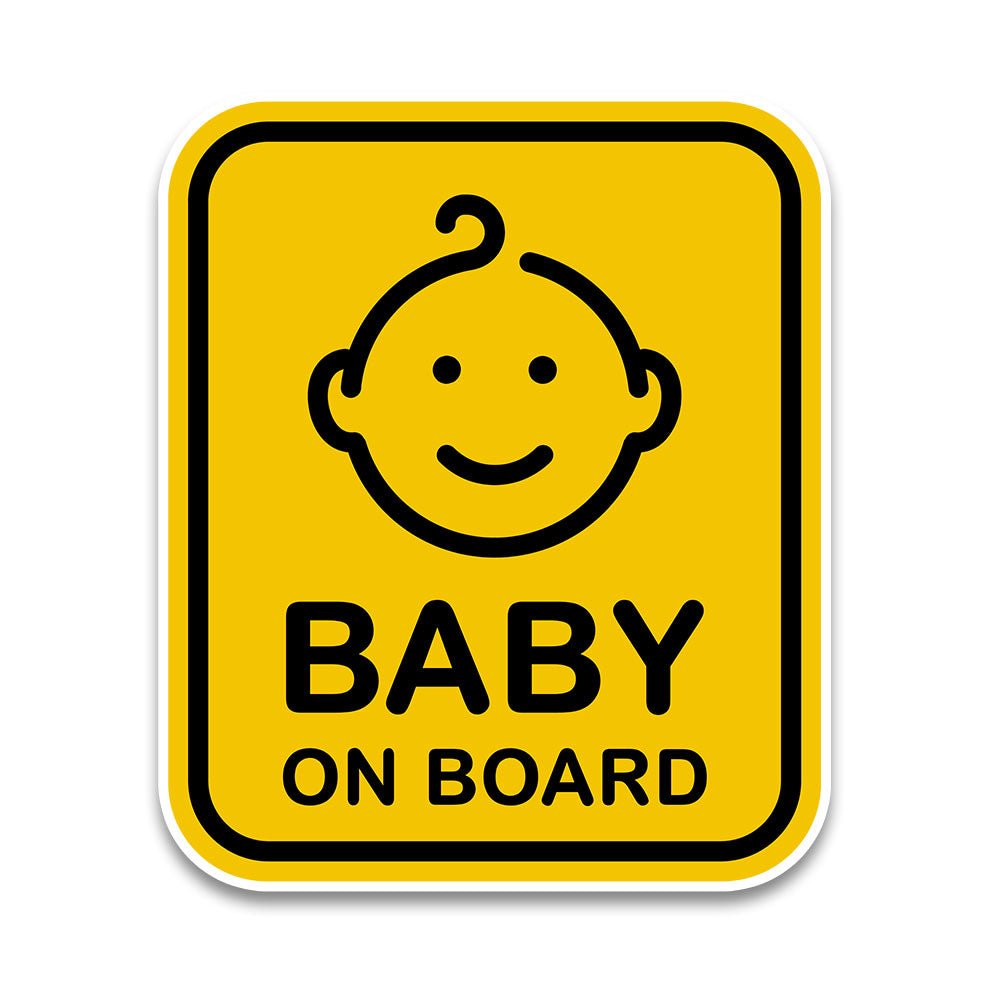 Baby On board 2.0 Bumper Sticker waterproof vinyl decal for laptop, bike, car & bottle