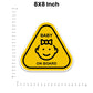 Baby On board Bumper Sticker waterproof vinyl decal for laptop, bike, car & bottle