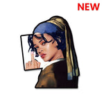 Bad Gal Ri Sticker waterproof vinyl decal for laptop, bike, car & bottle