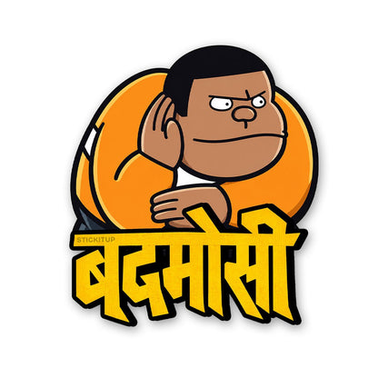 Badmaashi Sticker - Stickers | STICK IT UP