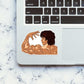Baki Back Sticker waterproof vinyl decal for laptop, bike, car & bottle