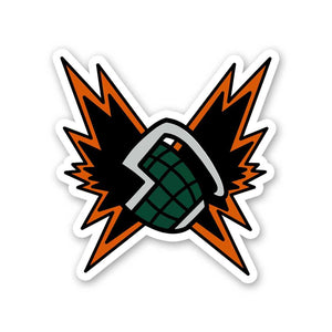 Bakugo Sticker waterproof vinyl decal for laptop, bike, car & bottle