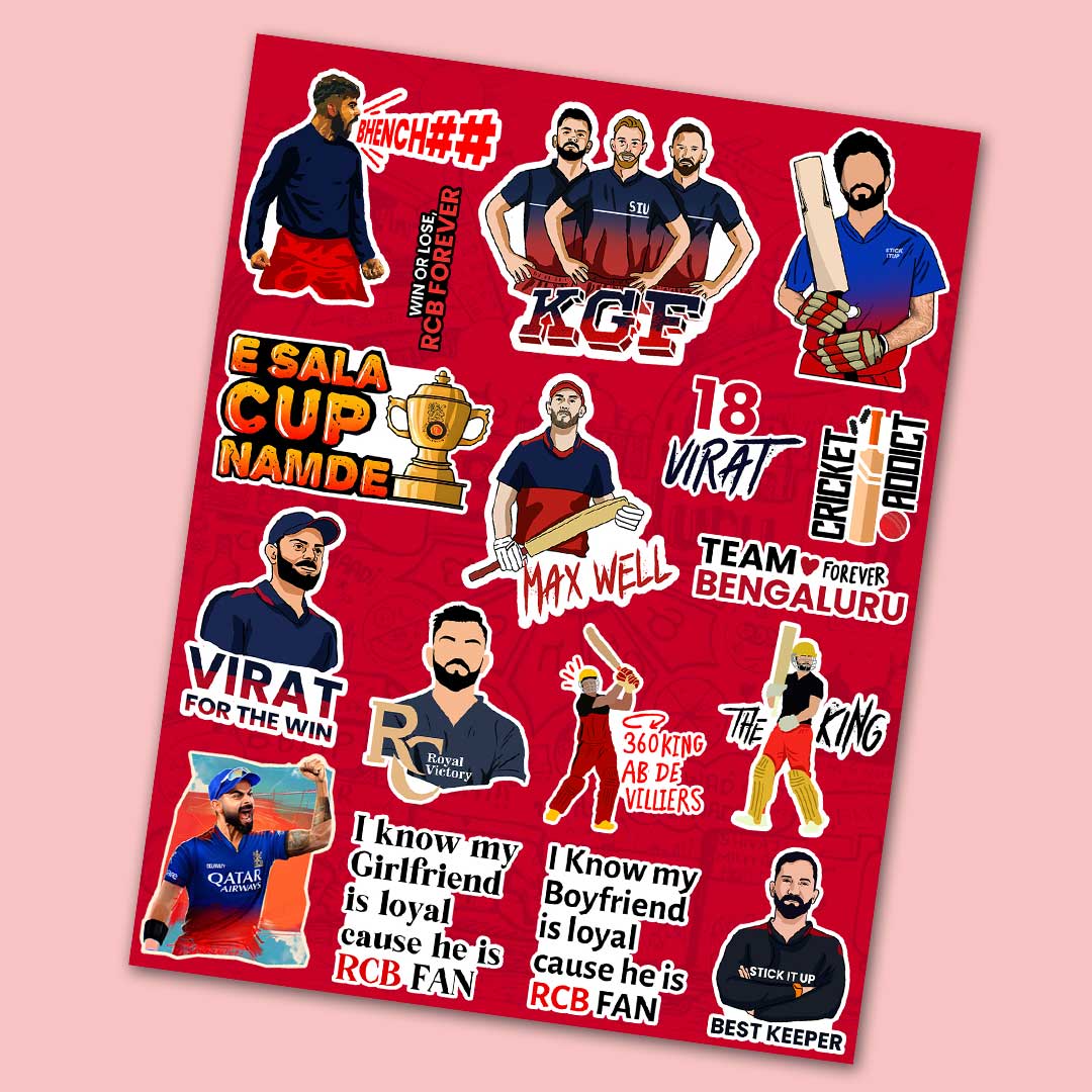 Bangalore Mini Sticker Sheet - STICK IT UP