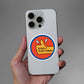 Barely Functioning Sticker waterproof vinyl decal for laptop, bike, car & bottle