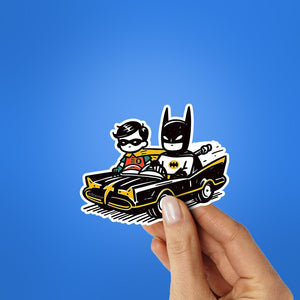 Bat - Chibi Sticker waterproof vinyl decal for laptop, bike, car & bottle