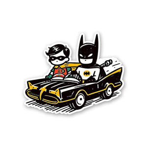 Bat - Chibi Sticker waterproof vinyl decal for laptop, bike, car & bottle
