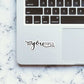 Beautiful Sticker waterproof vinyl decal for laptop, bike, car & bottle
