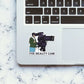 Beauty cam Sticker waterproof vinyl decal for laptop, bike, car & bottle