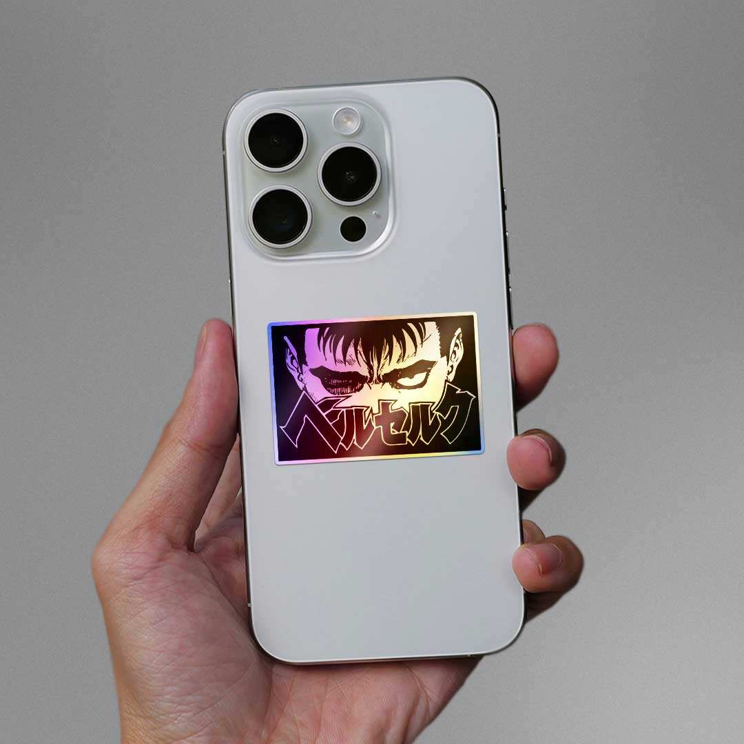 Berserk Holographic Sticker - STICK IT UP