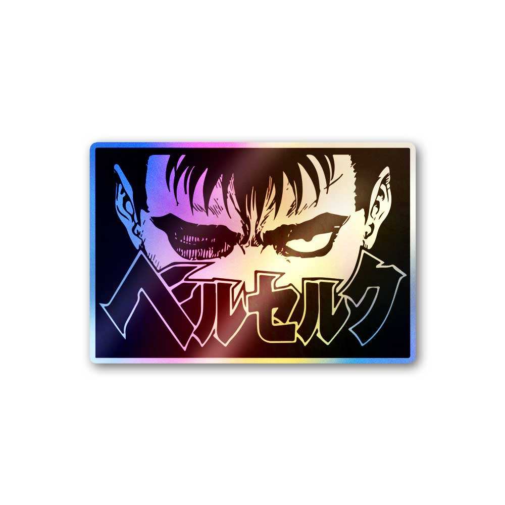Berserk Holographic Sticker - STICK IT UP