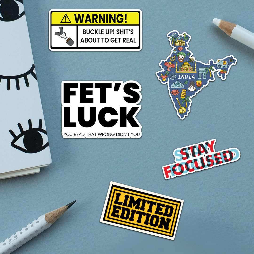 Best Sellers Sticker Pack [5 sticker] - Sticker Packs | STICK IT UP