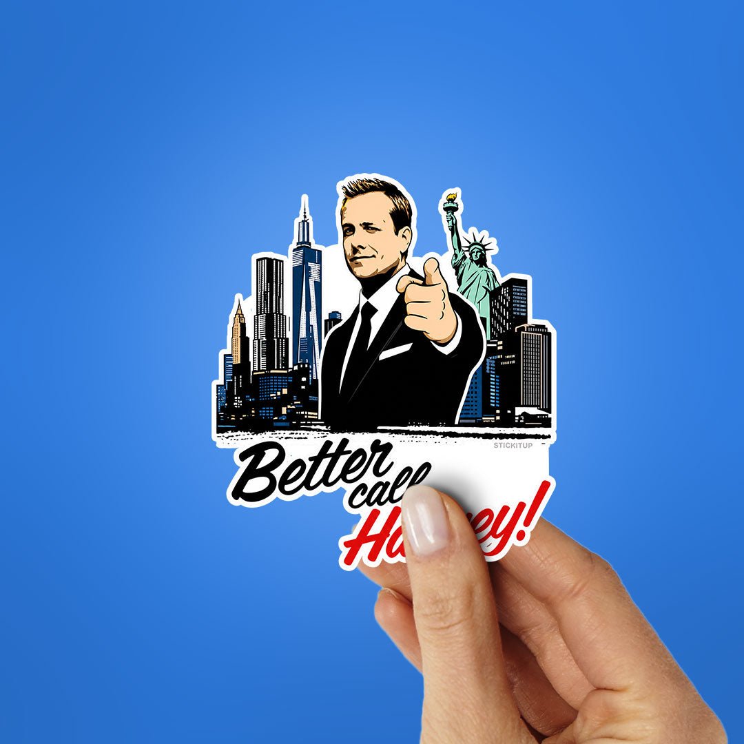 Better Call Harvey Sticker - Stickers | STICK IT UP