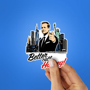 Better Call Harvey Sticker - Stickers | STICK IT UP
