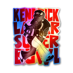 Big Game Sunday Holographic Stickers - Holographic stickers | STICK IT UP