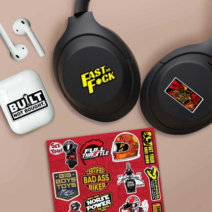 Bike Mini Sticker Sheet - STICK IT UP