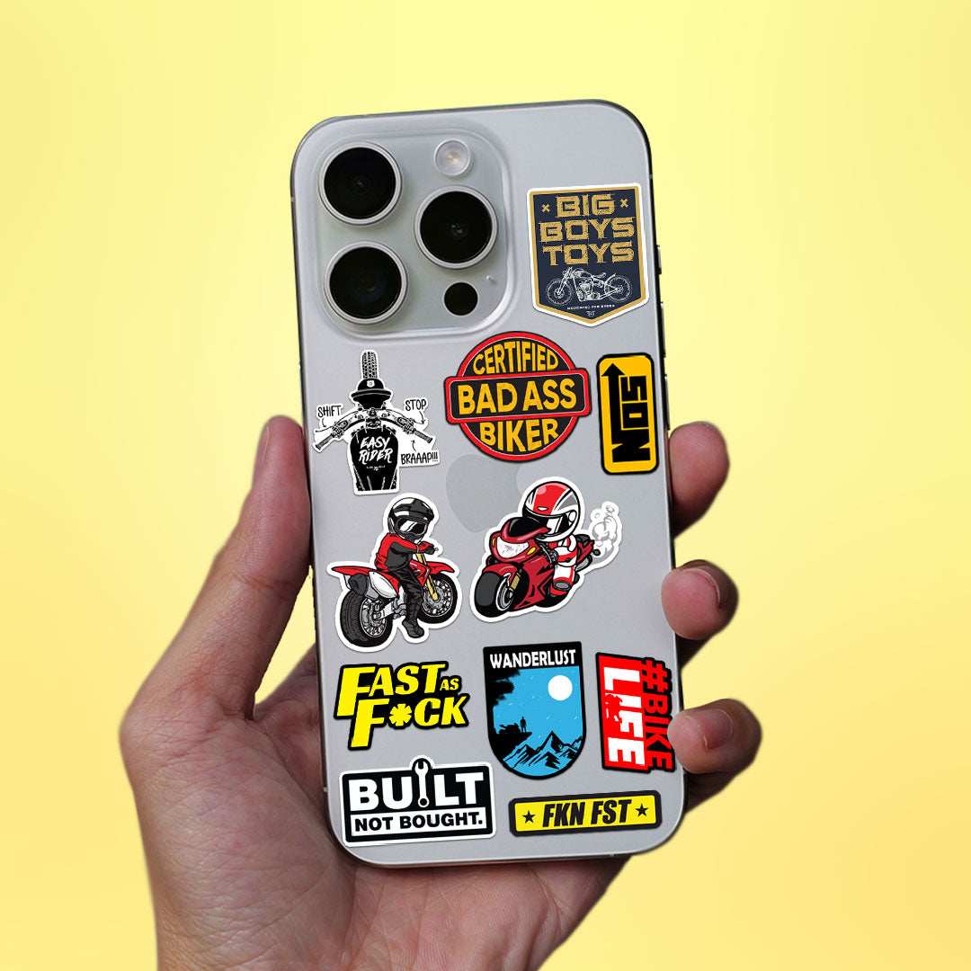 Bike Mini Sticker Sheet - STICK IT UP