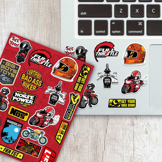 Bike Mini Sticker Sheet - STICK IT UP