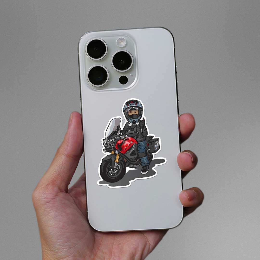 Biker Boy Sticker - STICK IT UP