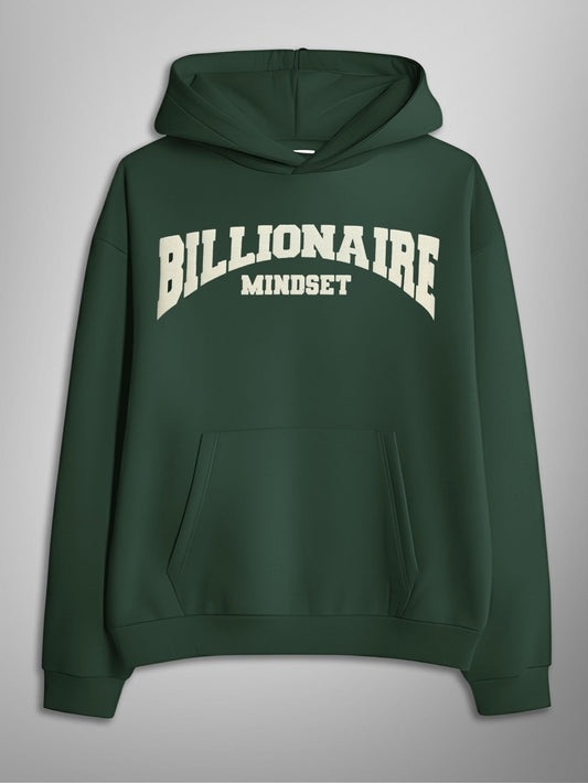 BILLIONAIRE MINDSET HOODIE waterproof vinyl decal for laptop, bike, car & bottle