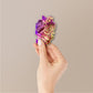 Bizarre Menacing Pose Holographic Stickers