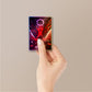 Black Swordsman War Holographic Stickers