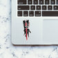BLADE OF SHADOWS Sticker waterproof vinyl decal for laptop, bike, car & bottle