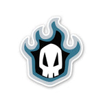 Bleach Skull Sticker waterproof vinyl decal for laptop, bike, car & bottle