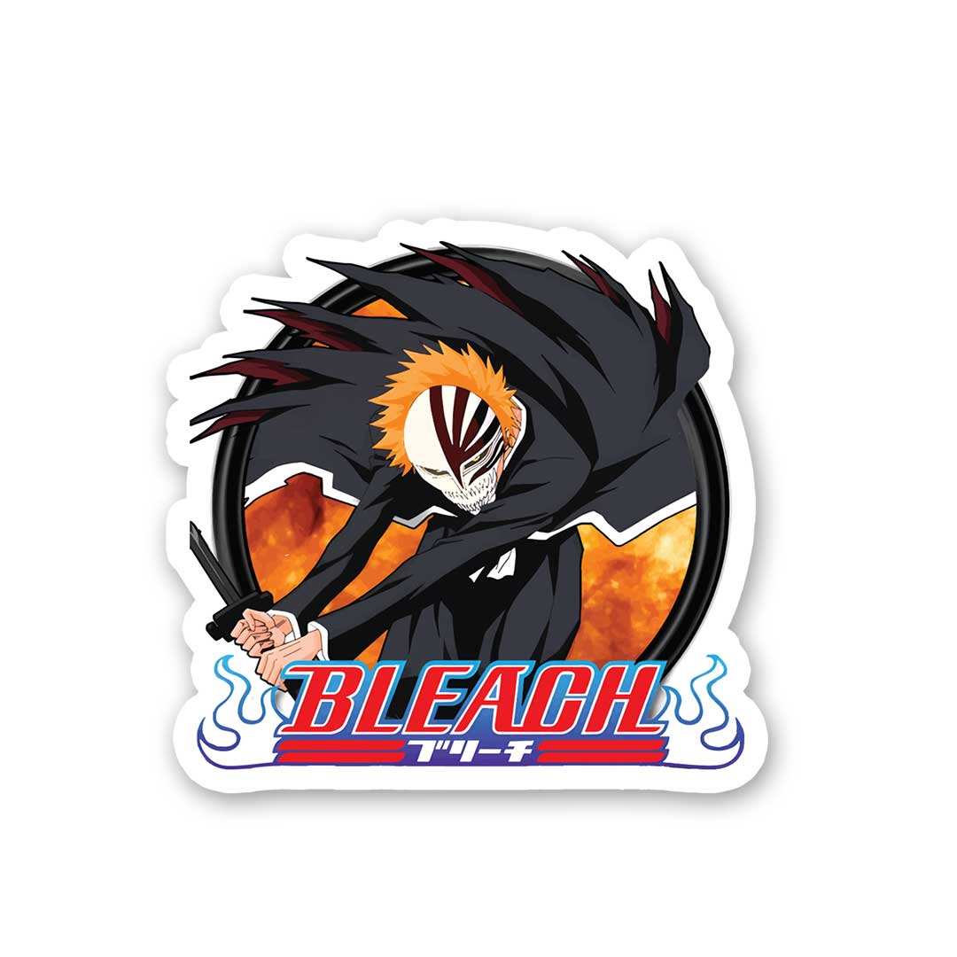 Bleach Sticker waterproof vinyl decal for laptop, bike, car & bottle