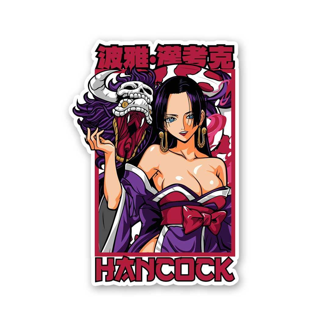 Boa Hancock Sticker waterproof vinyl decal for laptop, bike, car & bottle