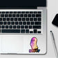 Boo Ty Holographic Sticker waterproof vinyl decal for laptop, bike, car & bottle