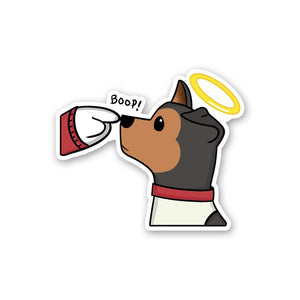 Boop Sticker waterproof vinyl decal for laptop, bike, car & bottle