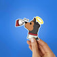 Boop Sticker waterproof vinyl decal for laptop, bike, car & bottle